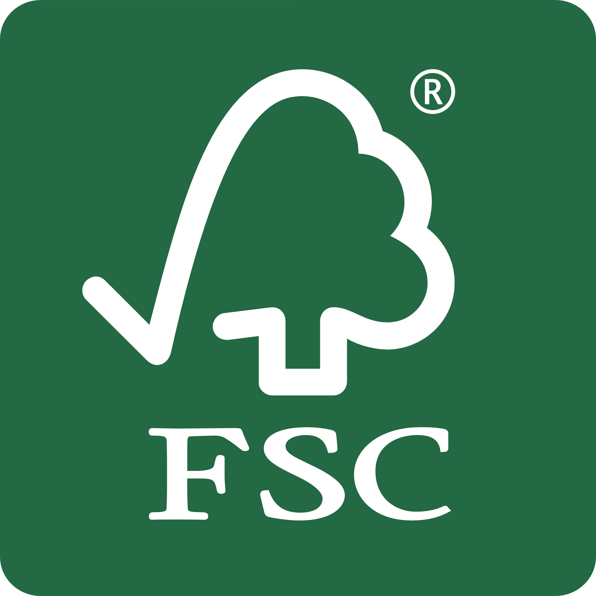 Official Forest Stewardship Council (FSC) logo